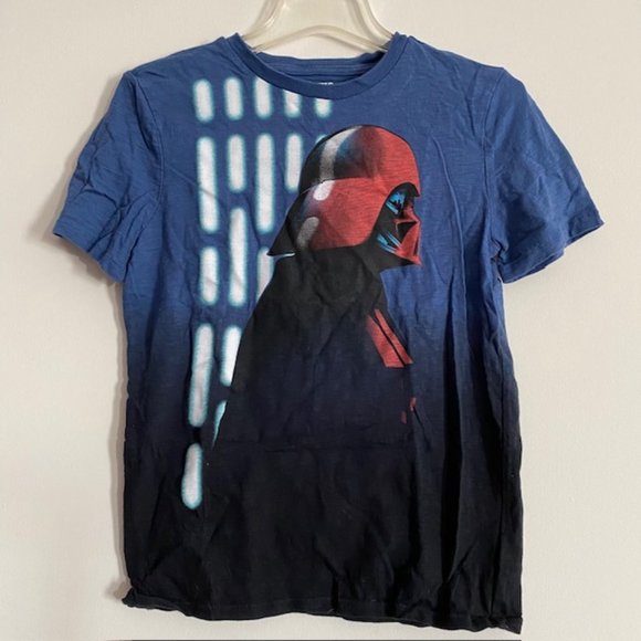 GapKids Graphic T Shirt Dip Dye - Stars War Darth Vader - Youth XXL - Picture 1 of 10